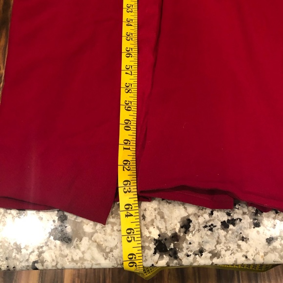 DRESS THE POPULATION Sandra Garnet Red Trumpet Gown party dress NEW - Picture 8 of 12